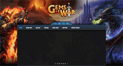 Desktop Screenshot of gemsofwar.com